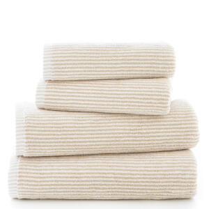 Deyongs Bliss Biscuit Pinstripe Towel